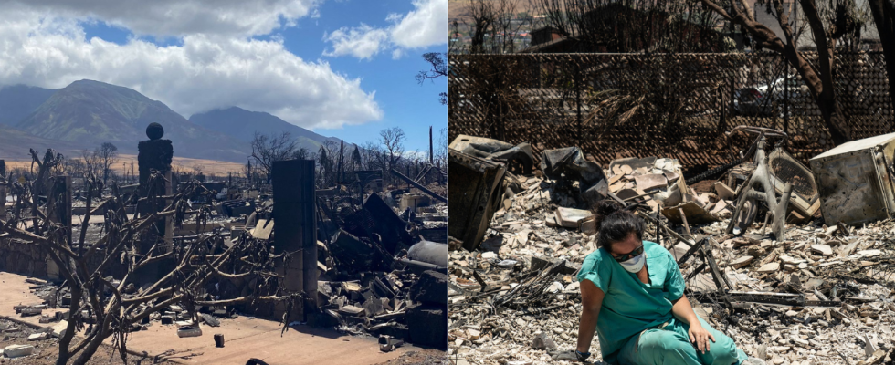 Die Zahl der Todesopfer bei Waldbraenden auf Maui erreicht 80