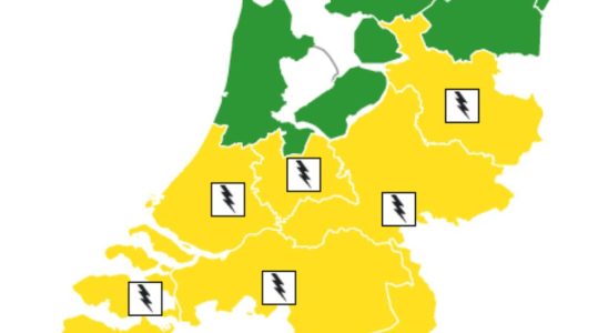 Donnerstagscode Gelb in sieben Provinzen wegen schwerer Gewitter Innere