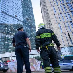 Ein weiterer Drohnenangriff in Moskau traf dasselbe Gebaeude wie letztes