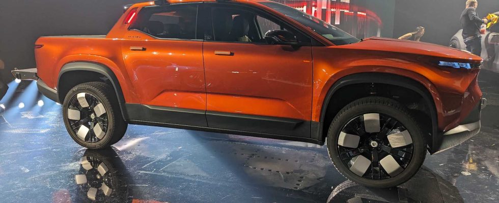 Fisker enthuellt vollelektrischen Alaska Pickup und drei weitere EV Prototypen