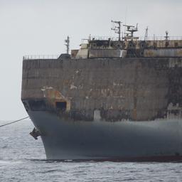 Frachtschiff wird voraussichtlich am Donnerstagmorgen nach Eemshaven geschleppt Innere