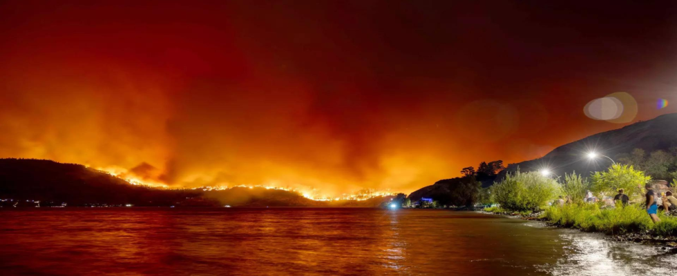 Globale Erwaermung Der Klimawandel beschleunigte das „Brandwetter hinter den Braenden