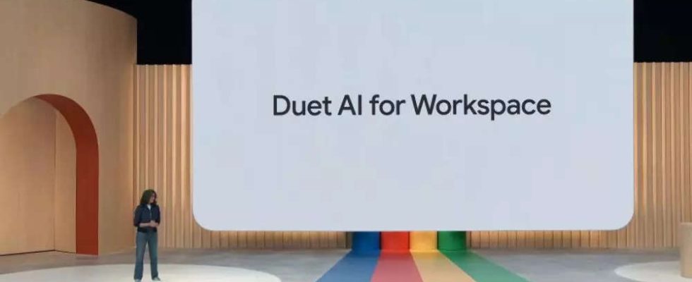 Google Google fuehrt Duet AI Assistenten fuer Workspace Apps ein Was ist