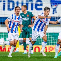 Heerenveen teilweise aufgrund des zu starken Tors des neuen Stuermers