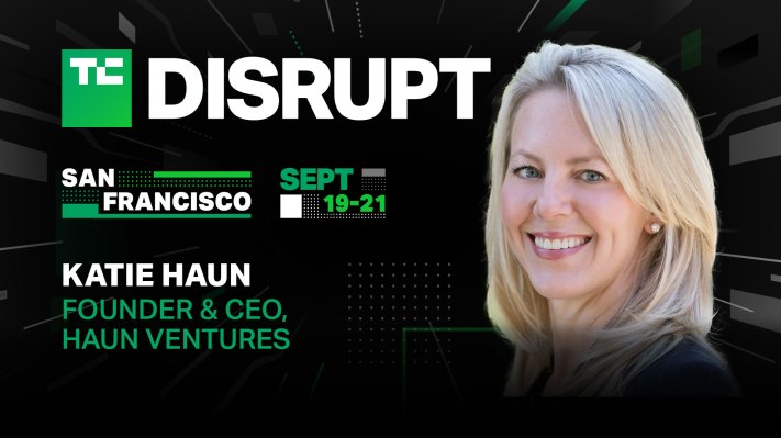 Katie Haun wird auf der Tech Disrupt 2023 ueber die