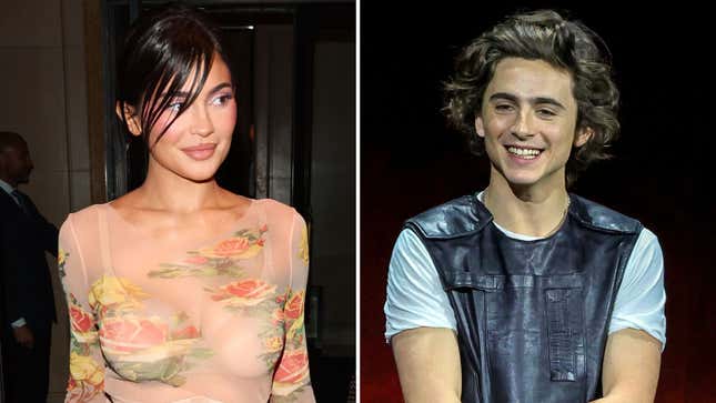 Kylie und Timothee scheinen immer noch zu knutschen