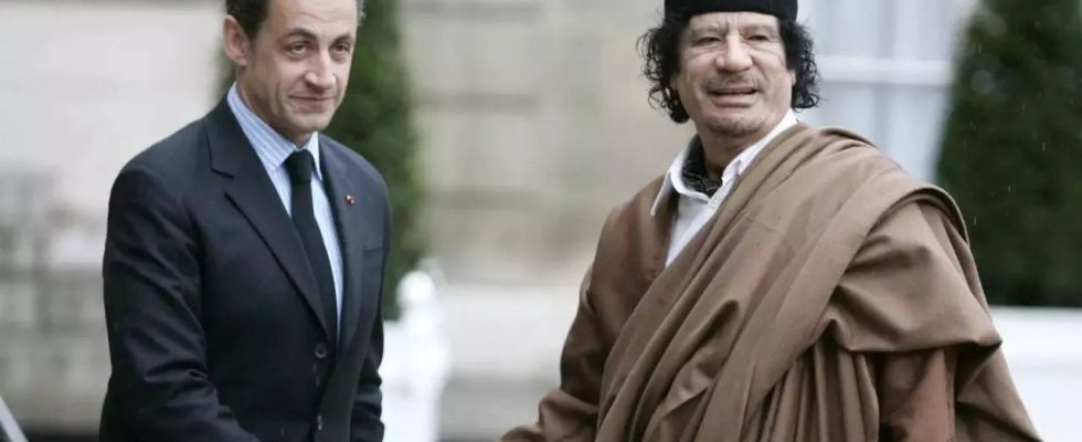 Nicolas Sarkozy Sarko steht 2025 wegen angeblicher Korruption in Libyen