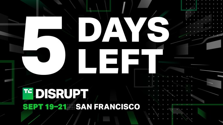 Noch 5 Tage Zeit um bei Paessen fuer Tech Disrupt