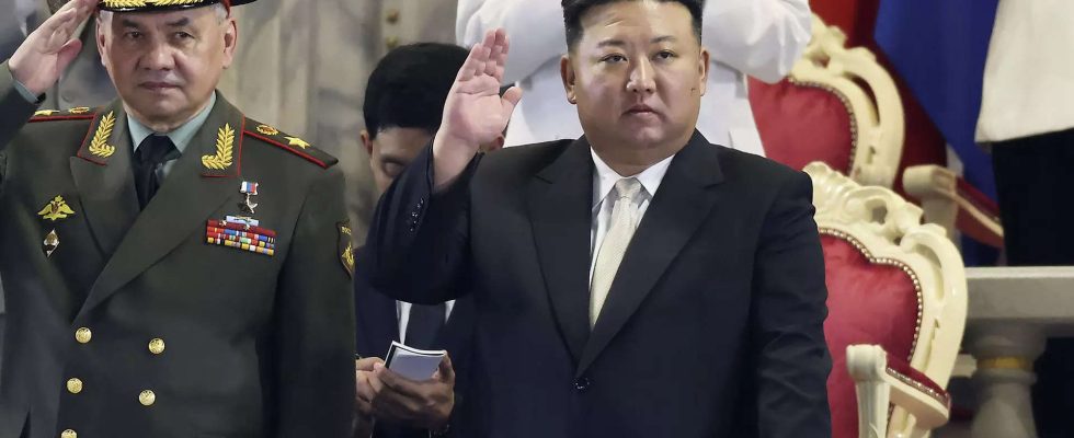 Nordkorea Seltener russischer VIP Jet in Nordkorea schuert Besorgnis ueber Waffengeschaefte