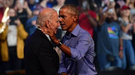 Obama warnt Biden vor der Staerke von Trumps Herausforderung fuer