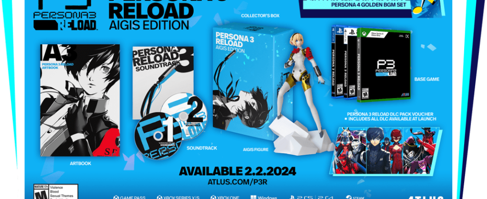 Persona 3 Reload Trailer enthuellt Veroeffentlichungsdatum im Februar 2024