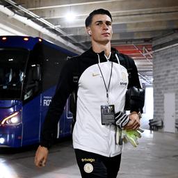 Real Madrid wechselt kurz nach der Verletzung mit Chelsea Keeper Kepa