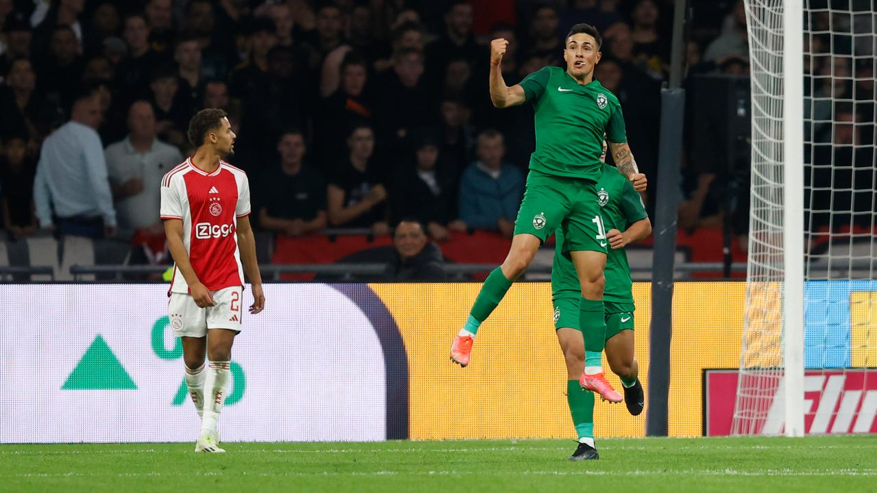 Bild aus dem Video: Ajax liegt zu Hause gegen Ludogorets überraschend zurück