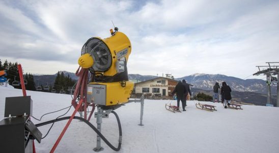 Skifahren in Europa wird aufgrund des Klimawandels nicht mehr ueberall