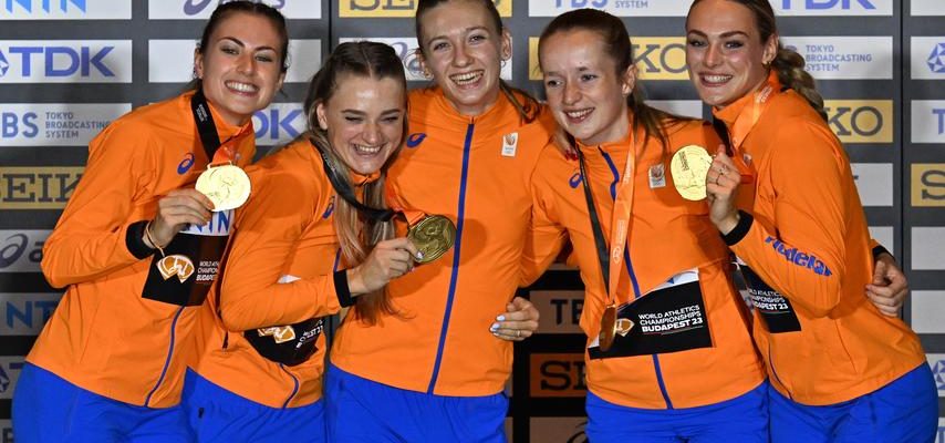 Staffelteam geniesst „perfektes WM Finale „Femkes letztes Stueck war brillant