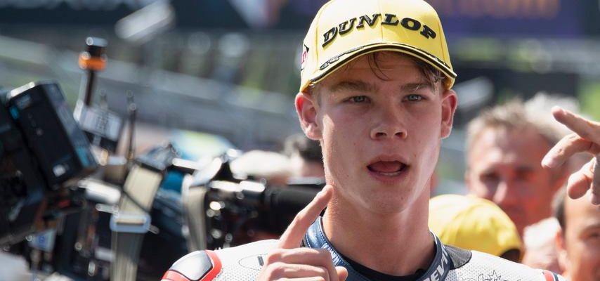 Veijer verpasst Podium in der Moto3 nach ueberraschender Poleposition Bagnaia