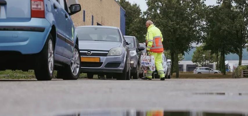 Verkehrsleiter stehen dieser Tage stundenlang im Regen Aus anderen