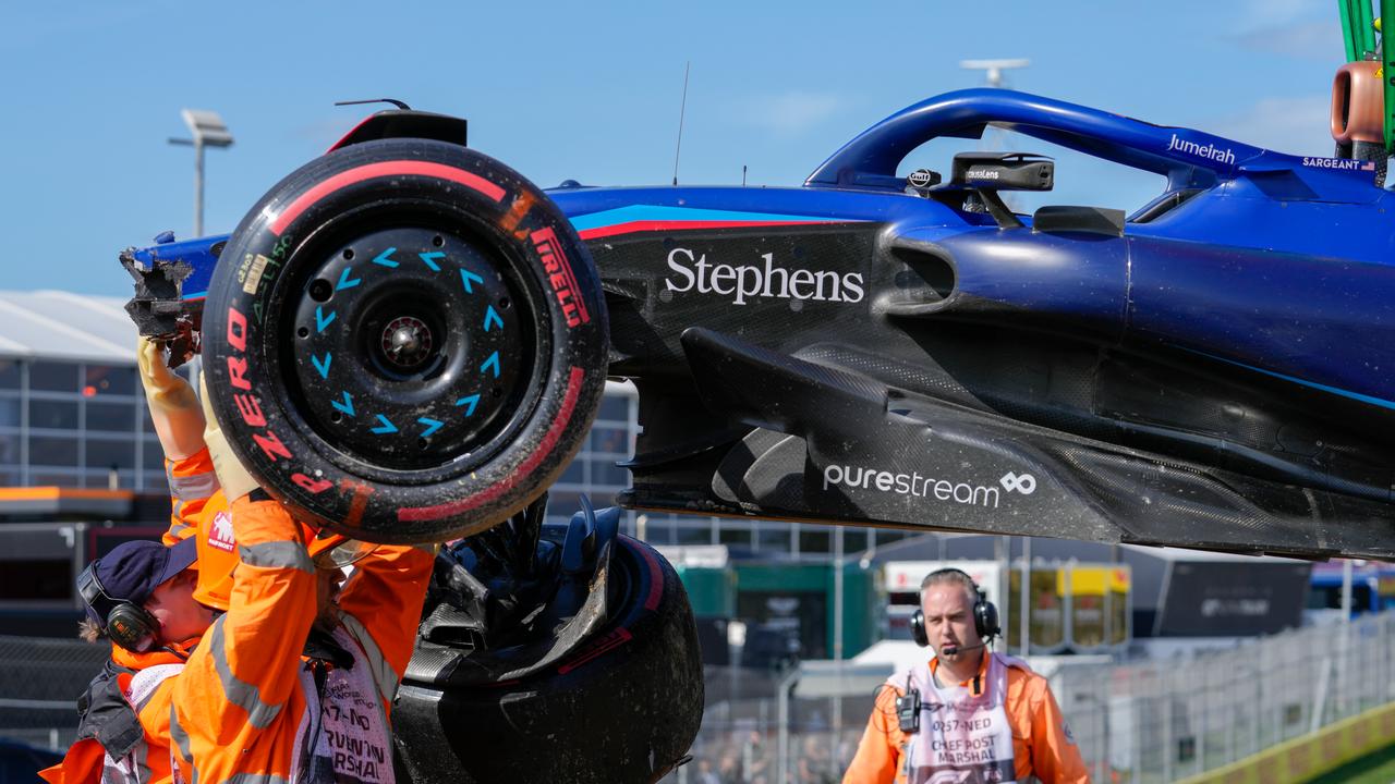 Bild aus Video: Sargeant stürzt beim Qualifying in Zandvoort schwer