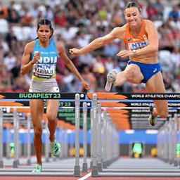 Visser und Tjin A Lim erreichen im 100 Meter Huerdenlauf der Weltmeisterschaft das