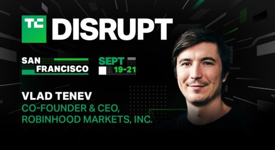 Vlad Tenev teilt Robinhoods naechstes Kapitel bei Tech Disrupt 2023