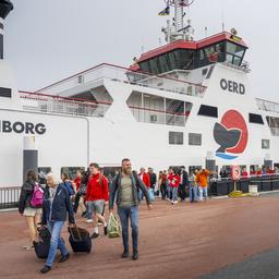 Weniger Faehren nach Ameland aber Passagiere sind positiv gestimmt