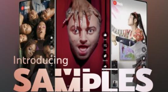 YouTube Music fuegt einen Kurzvideo Feed im TikTok Stil „Samples hinzu