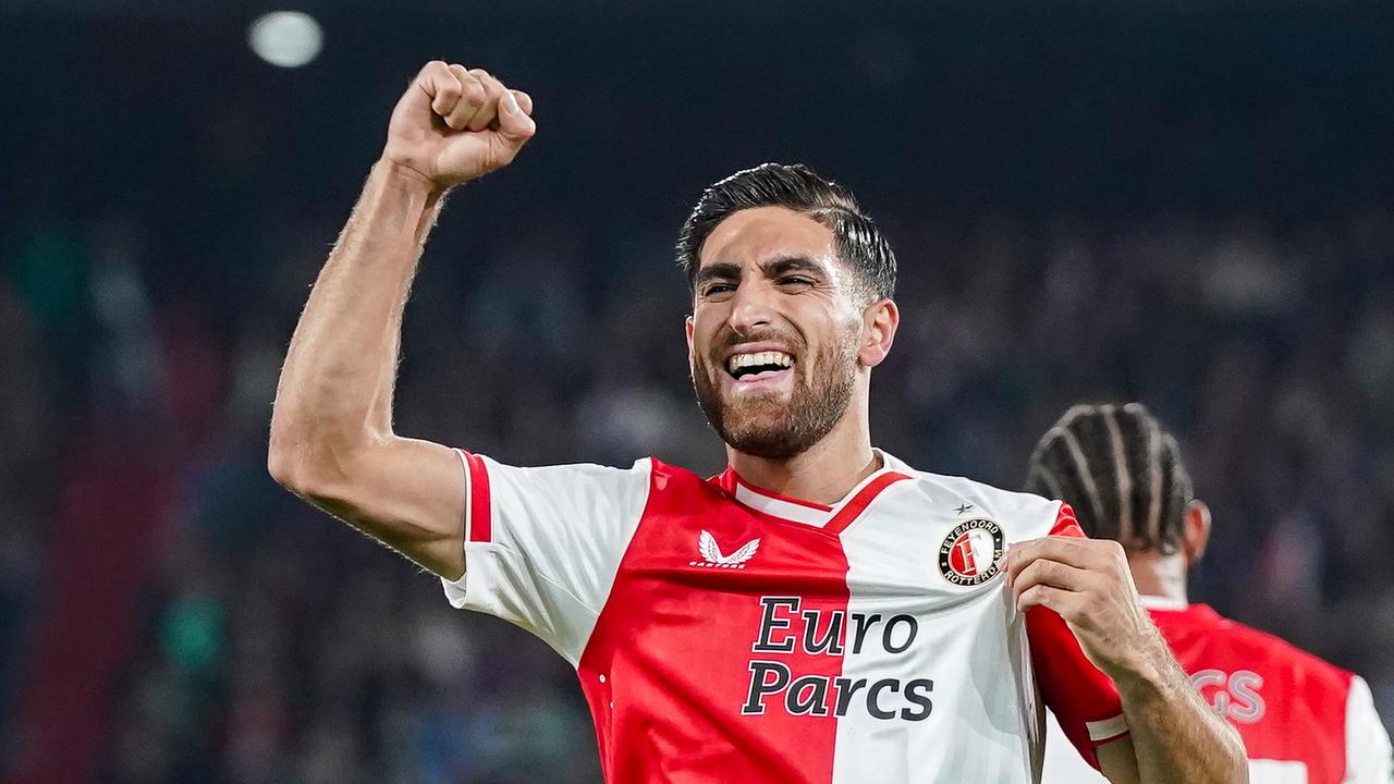 Beeld uit video: Jahanbakhsh ramt Feyenoord op beslissende 2-0 tegen Celtic