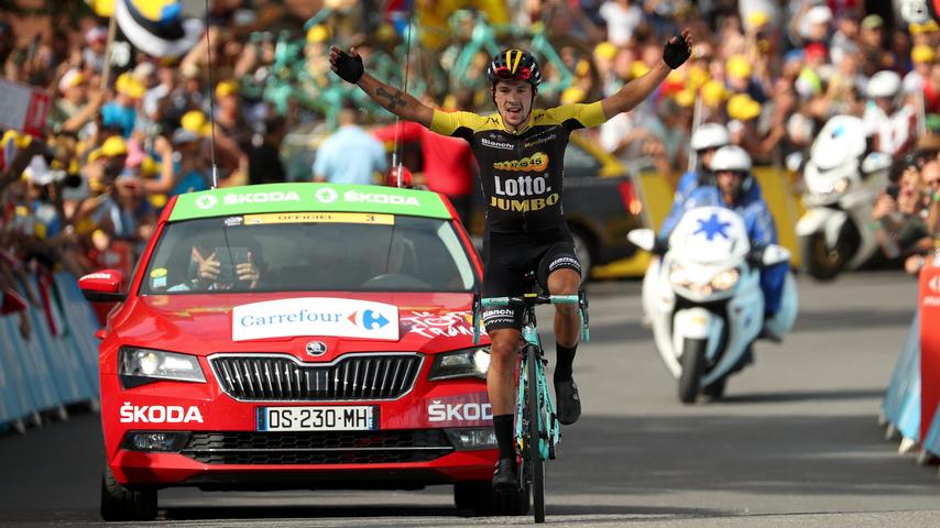 1696078570 314 Roglic verlaesst Jumbo Visma seine acht besten Momente mit dem Team