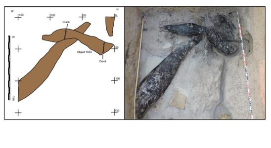 Aelteste jemals gefundene Holzkonstruktion fast eine halbe Million Jahre alt