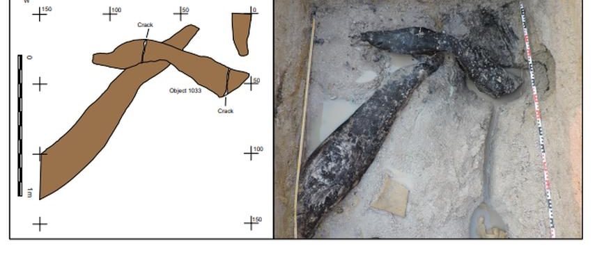 Aelteste jemals gefundene Holzkonstruktion fast eine halbe Million Jahre alt