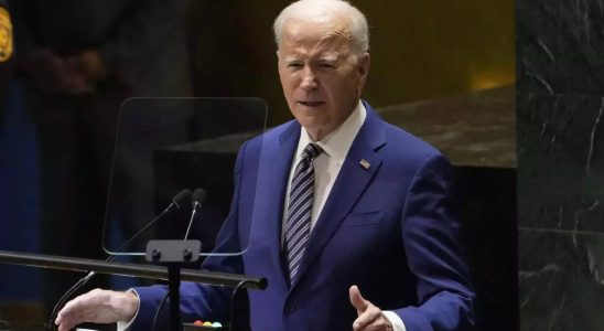 Biden Biden ermahnt die Staats und Regierungschefs der Welt bei