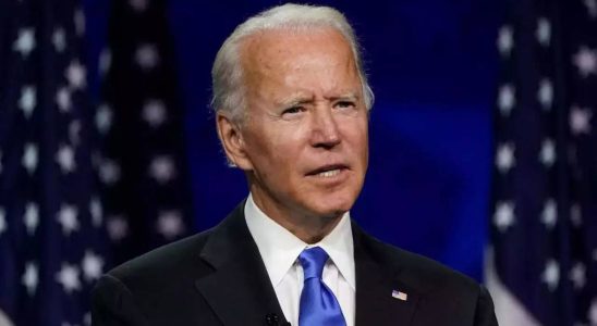 Biden Biden teilt den Fuehrern der pazifischen Inseln mit dass