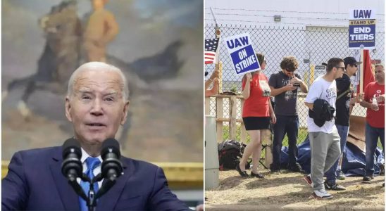 Biden besucht am Dienstag streikende US Autoarbeiter