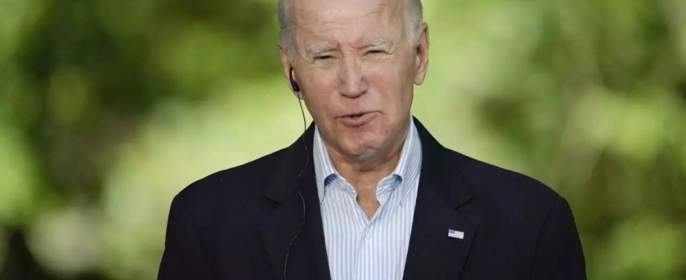 Biden weigert sich einige der Bedingungen zu erfuellen die die