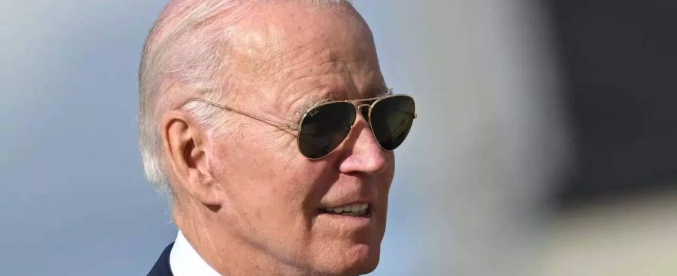 Das Gremium des Repraesentantenhauses leitet eine Amtsenthebungsuntersuchung gegen Joe Biden