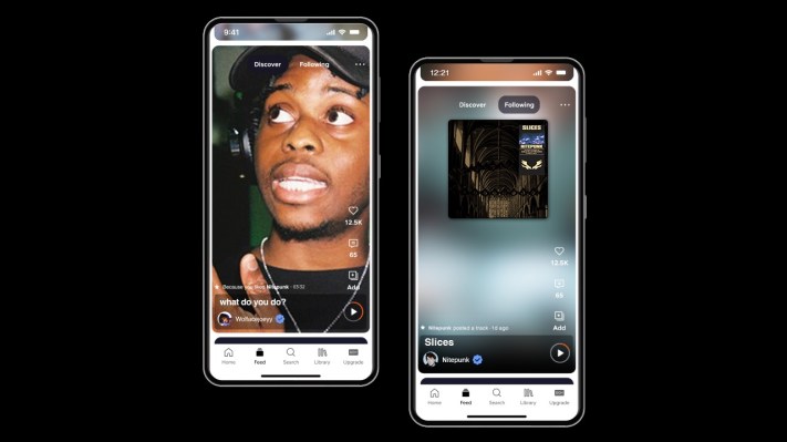 Der Discovery Feed im TikTok Stil von SoundCloud wird fuer alle verfuegbar