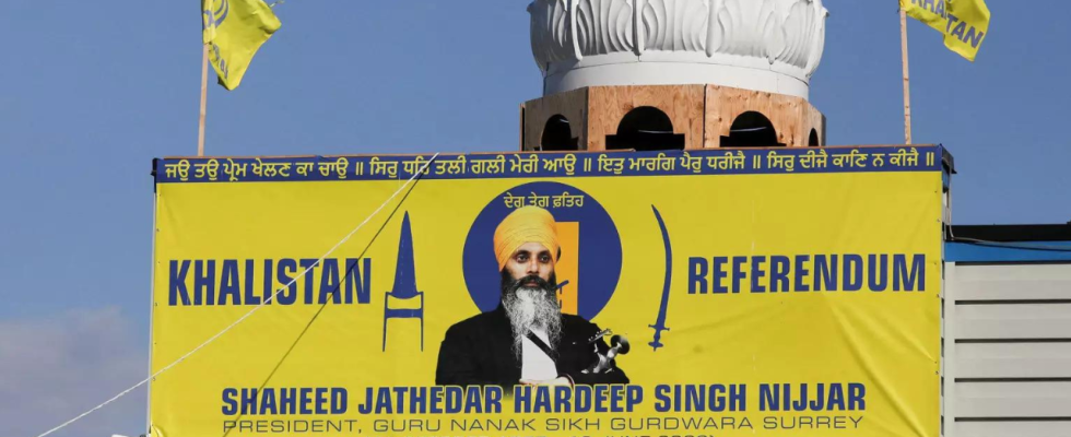 Die USA uebermittelten Kanada Informationen ueber die Ermordung des Khalistani Fuehrers