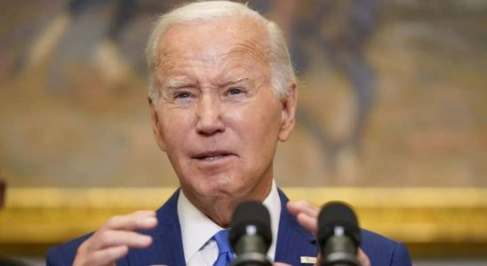 Die Zustimmung zu Biden steigt auf den hoechsten Stand seit