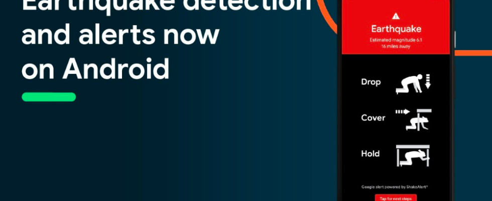 Erdbeben Google fuehrt Erdbebenwarnungen fuer Android in Indien ein
