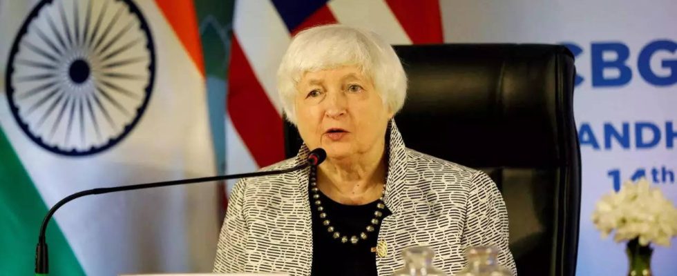 G20 Janet Yellen nimmt am G20 Gipfel teil Schwerpunkt auf Wirtschaft