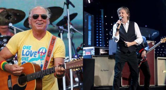 Hoeren Sie wie der verstorbene Jimmy Buffett mit Paul McCartney