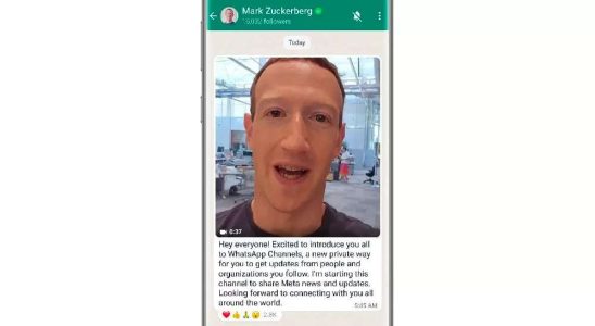 Kanaele WhatsApp fuehrt in Indien eine Instagram aehnliche Kanalfunktion ein