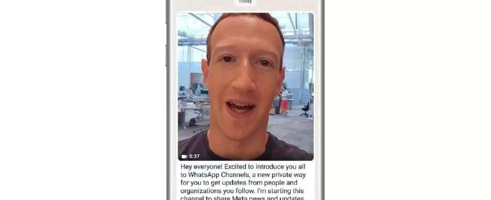 Kanaele WhatsApp fuehrt in Indien eine Instagram aehnliche Kanalfunktion ein