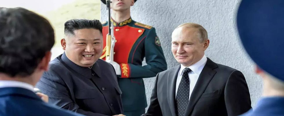 Kim Jong Un sagt Russland werde „grossen Sieg erringen