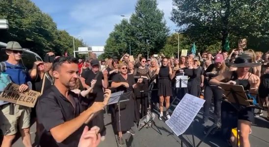 Klimademonstranten am neunten Protesttag erneut von A12 Den Haag entfernt