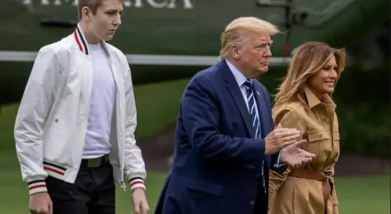 Melania Trump verhandelt Prenup fuer Barron neu Trump hat rechtliche