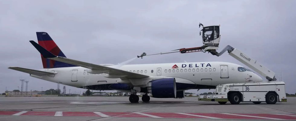 Mitarbeiter von Delta Air Lines kommen im Bootcamp ins Schwitzen