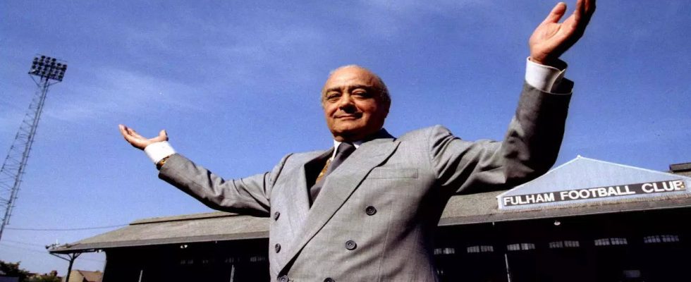 Mohamed Al Fayed Der Geschaeftsmann Mohamed Al Fayed ist tot