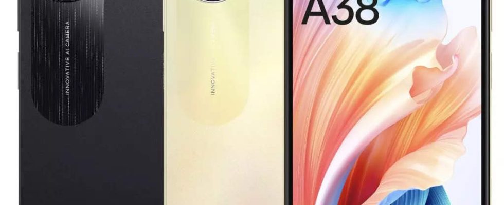 Oppo A38 Smartphone mit 5000 mAh Akku 50 MP Kamera auf den Markt gebracht Preis