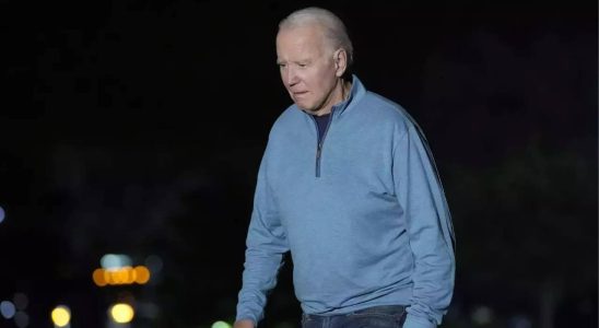 Praesident Biden Joe Biden hat nichts „falsch gemacht sagt das